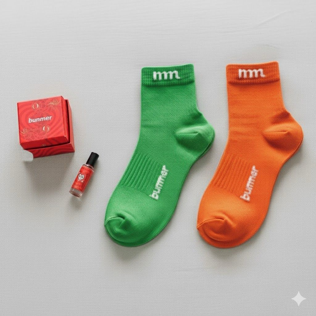 Unisex Ankle Socks - 2 Pack & Perfume